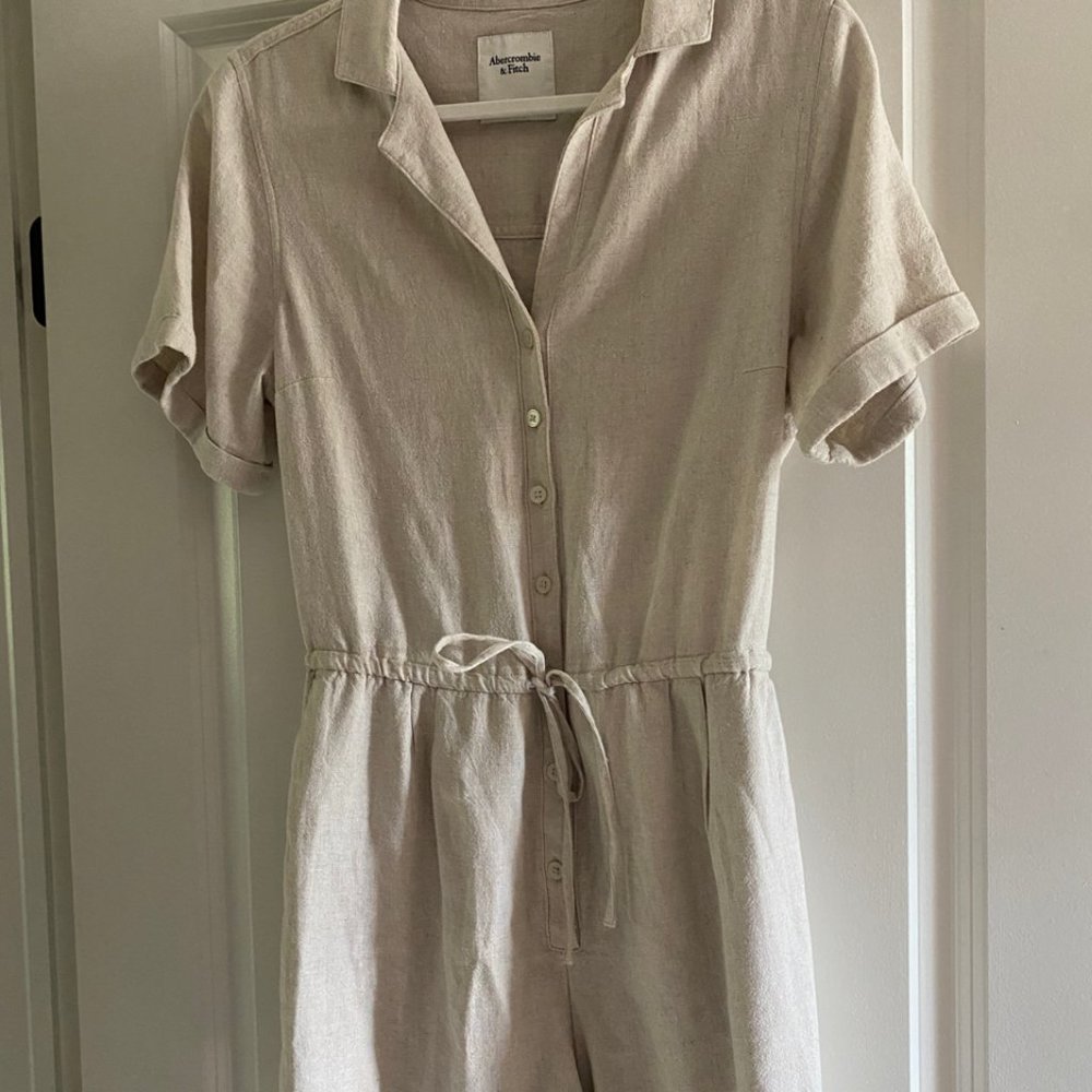 Utility Romper, CREAM Utility Romper